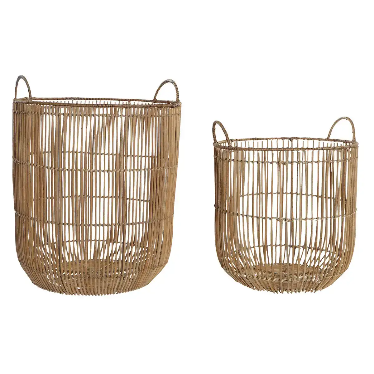 Ensemble de paniers dkd home decor rotin 40 x 40 x 51 5 cm_7678. DIAYTAR COTE D'IVOIRE - Votre Plateforme Shopping Engagée. Explorez notre catalogue et choisissez des produits qui reflètent notre dévouement envers la qualité et la satisfaction du client.