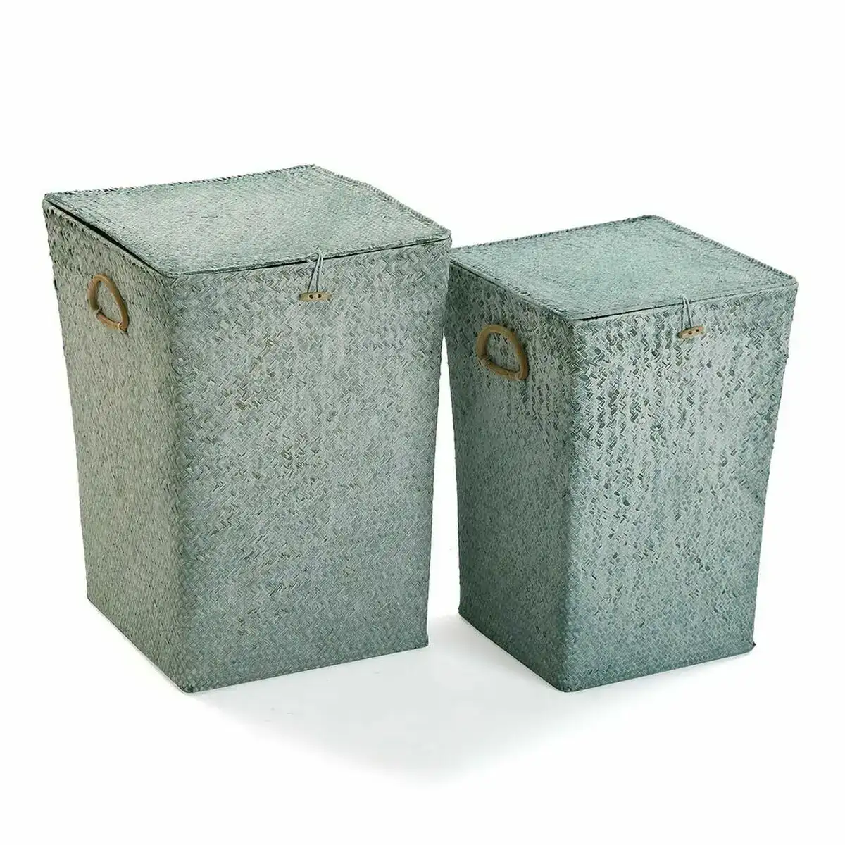 Ensemble de paniers versa green cothes algues marines 2 pie ces 35 x 50 x 35 cm 2 pcs_3094. DIAYTAR COTE D'IVOIRE - Là où la Qualité est Non Négociable. Parcourez notre boutique en ligne pour découvrir des produits qui incarnent le raffinement et l'excellence du Côte d'Ivoire.