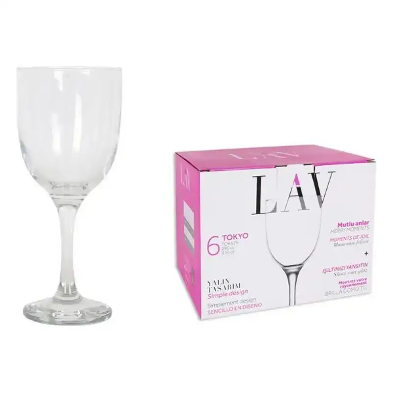 Ensemble de tasses lav tokyo 6 uds 290 ml_9723. Entrez dans l'Univers de DIAYTAR COTE D'IVOIRE - Votre Destination de Shopping Complète. Découvrez des produits qui reflètent la diversité et la richesse culturelle du Côte d'Ivoire, le tout à portée de clic.