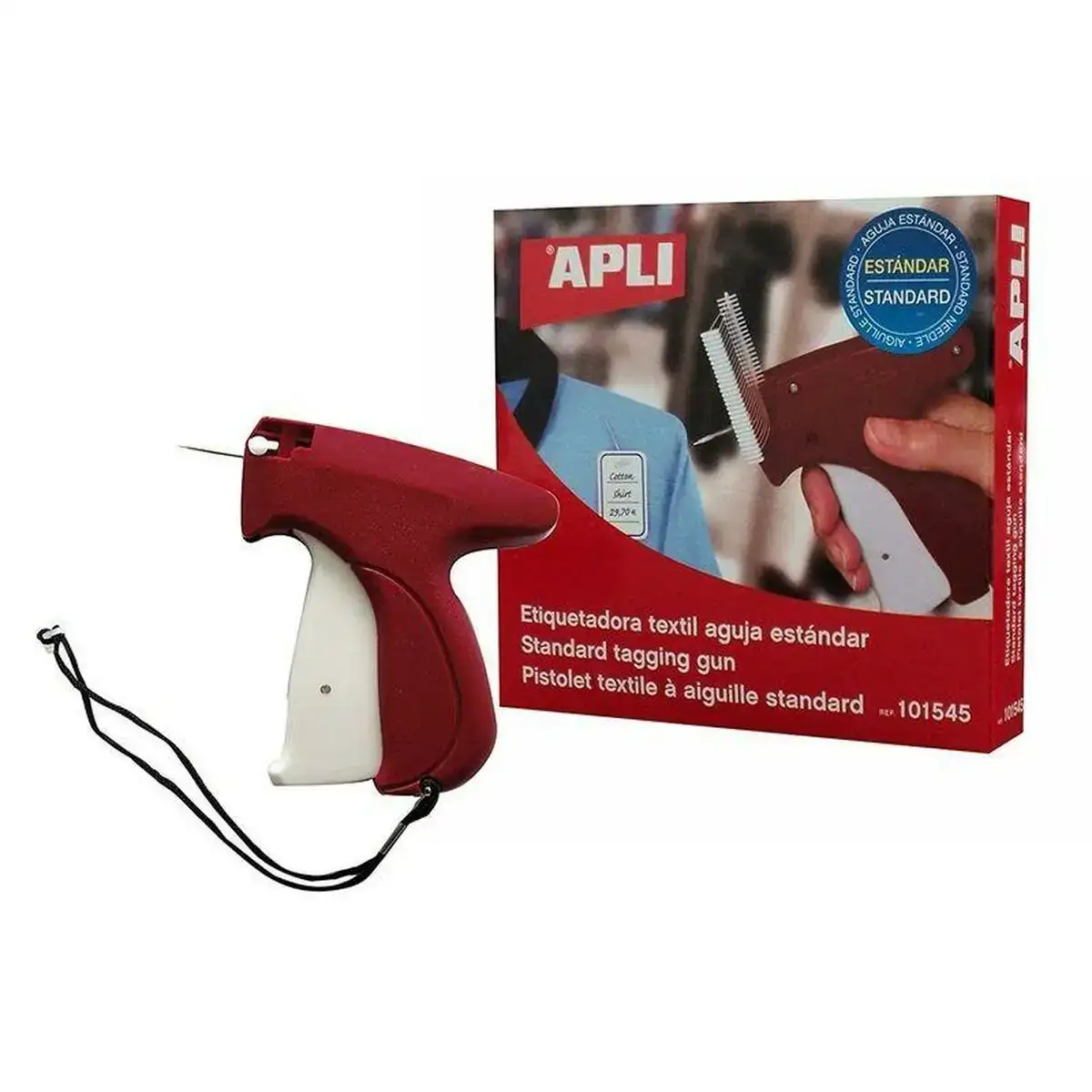 Etiqueteuse manuelle apli 101545 rouge_4616. DIAYTAR COTE D'IVOIRE - Là où la Diversité Rencontre la Qualité. Parcourez notre gamme complète et trouvez des produits qui incarnent la richesse et l'unicité du Côte d'Ivoire.
