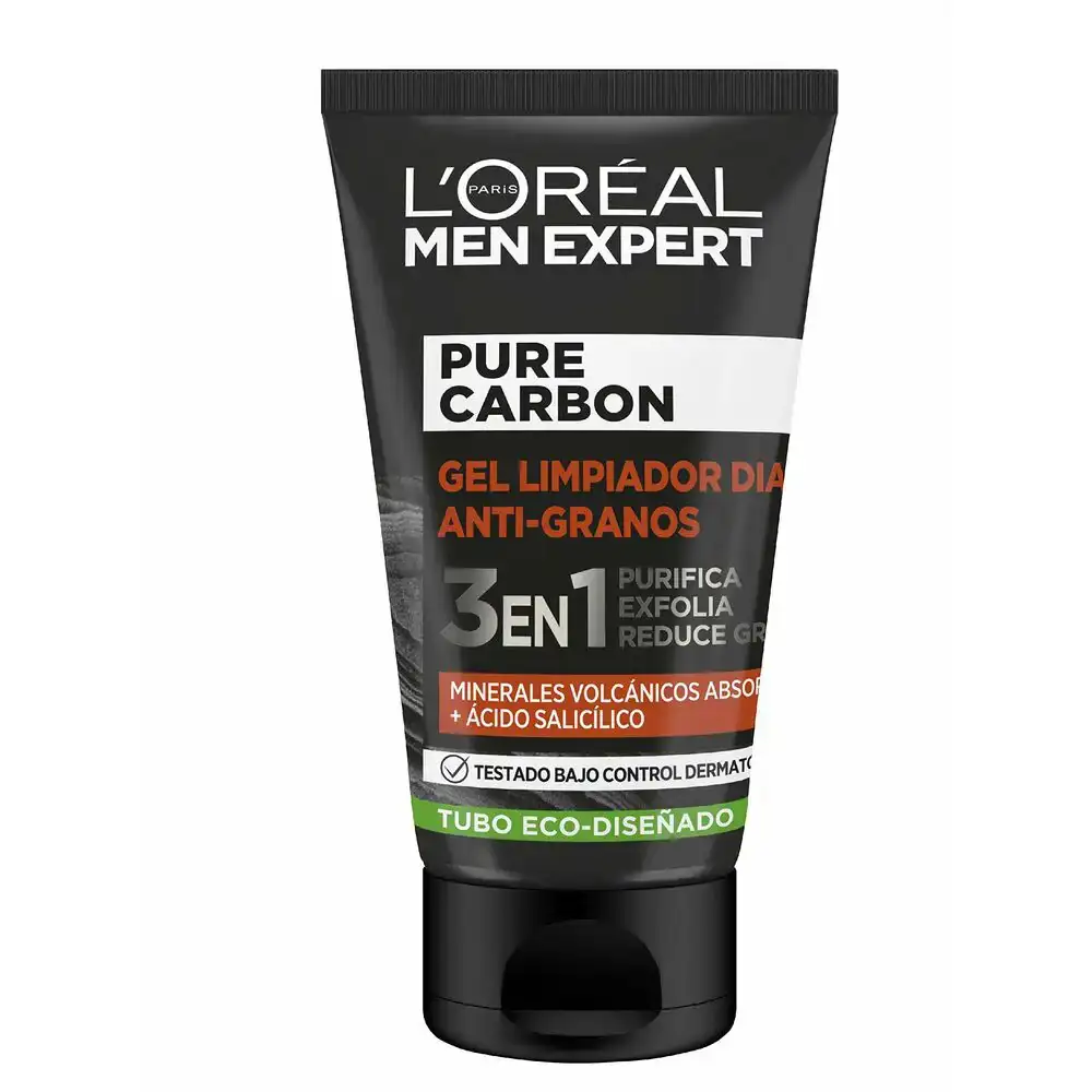 Exfoliant visage loreal make up men expert pure carbon anti acne 3 en 1 100 ml_1113. DIAYTAR COTE D'IVOIRE - Votre Escale Shopping incontournable. Explorez notre boutique en ligne et dénichez des trésors qui reflètent la richesse culturelle et la modernité du Côte d'Ivoire.
