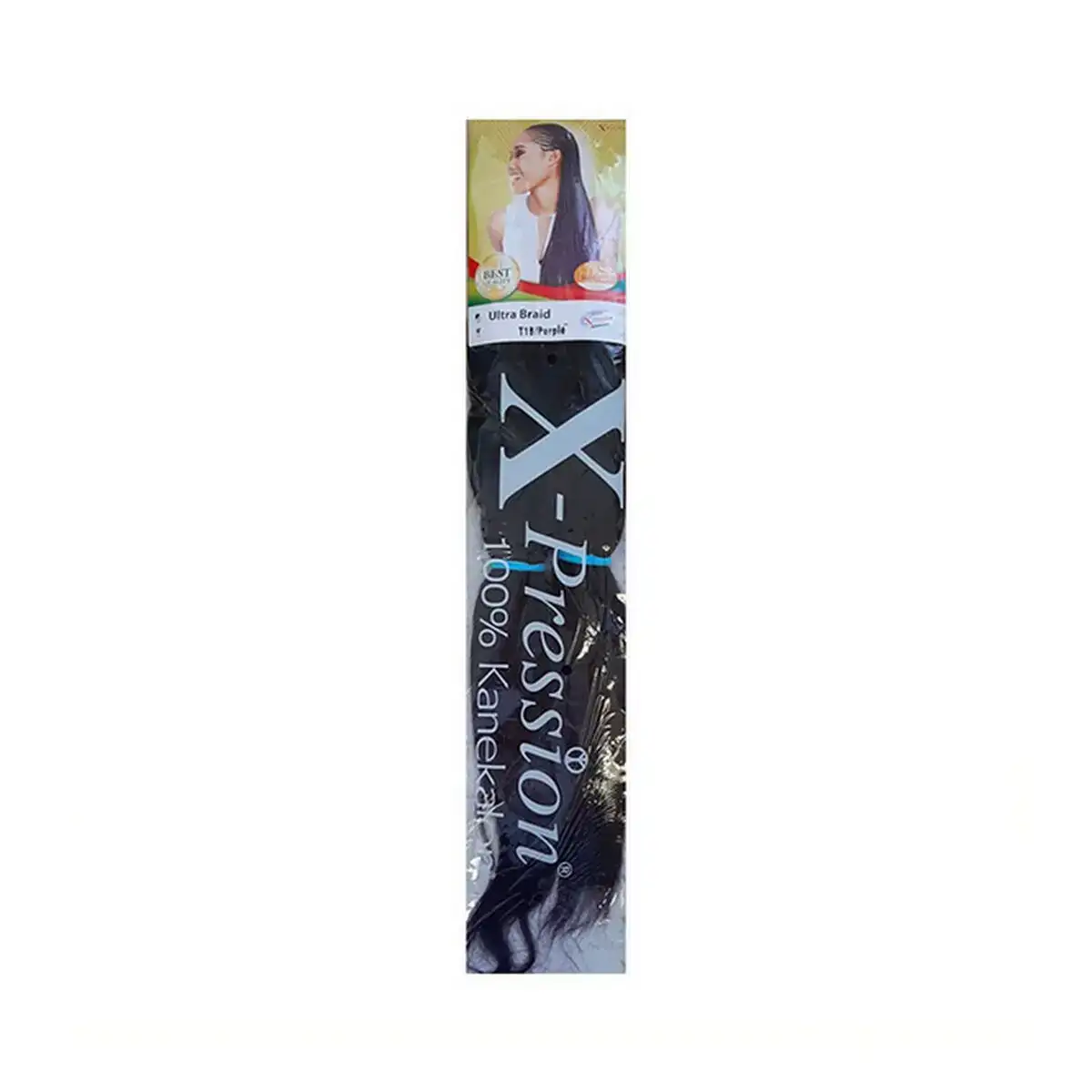 Extensions de cheveux X-Pression No T1B/Violet