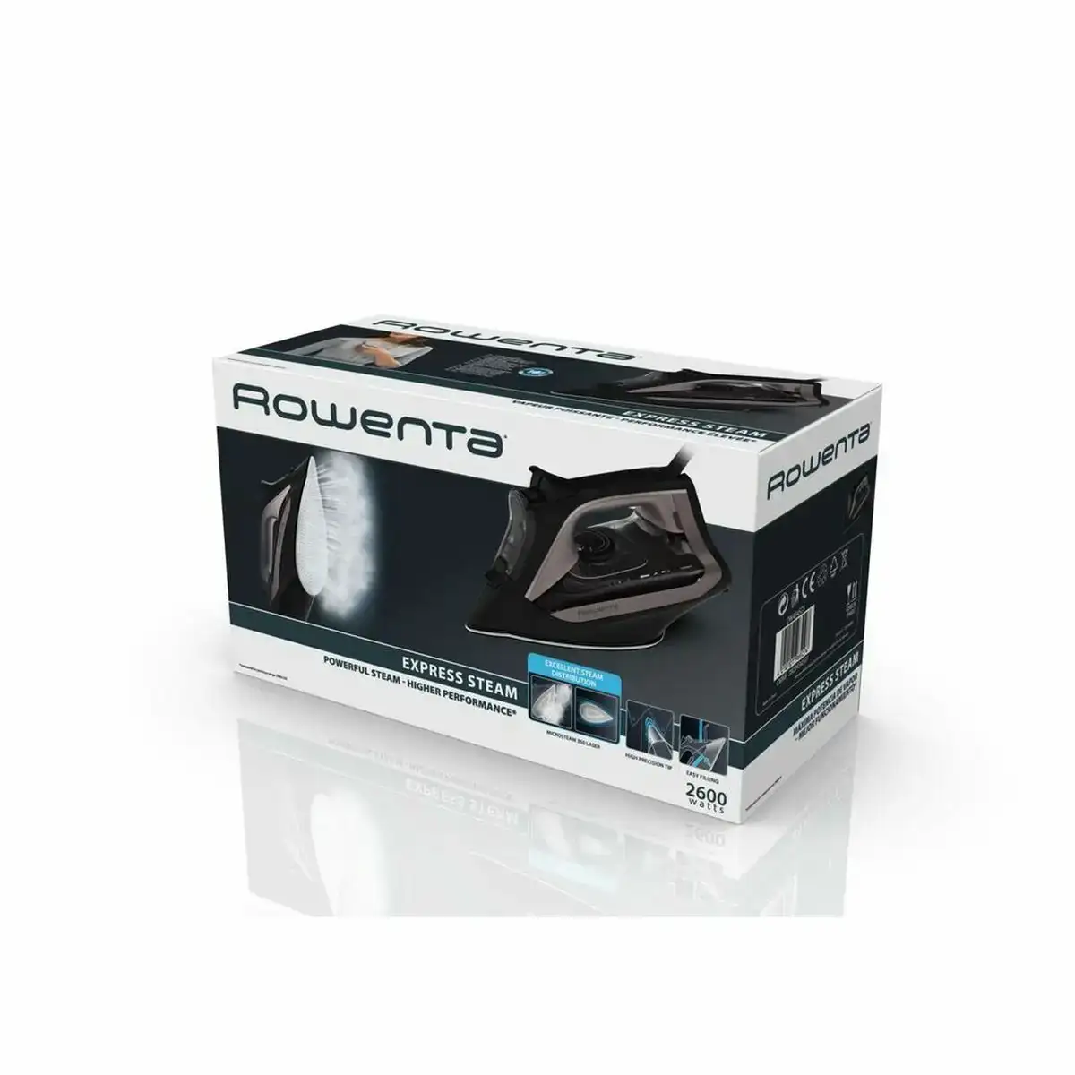 Fer a vapeur rowenta express steam 2600 w 0 25l_2492. DIAYTAR COTE D'IVOIRE - Un Monde de Possibilités à Portée de Clic. Parcourez notre site web pour découvrir des sélections infinies, de l'épicerie aux bijoux, et vivez une expérience d'achat sans pareil.