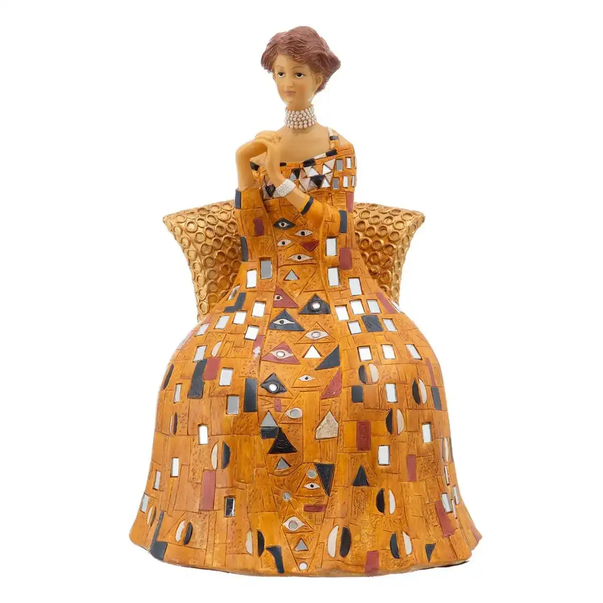 Figurine de corative 21 x 18 5 x 31 cm_4712. Entrez dans l'Univers de DIAYTAR COTE D'IVOIRE - Où l'Innovation Rencontre la Tradition. Explorez notre sélection de produits modernes et traditionnels qui incarnent l'esprit dynamique du Côte d'Ivoire.
