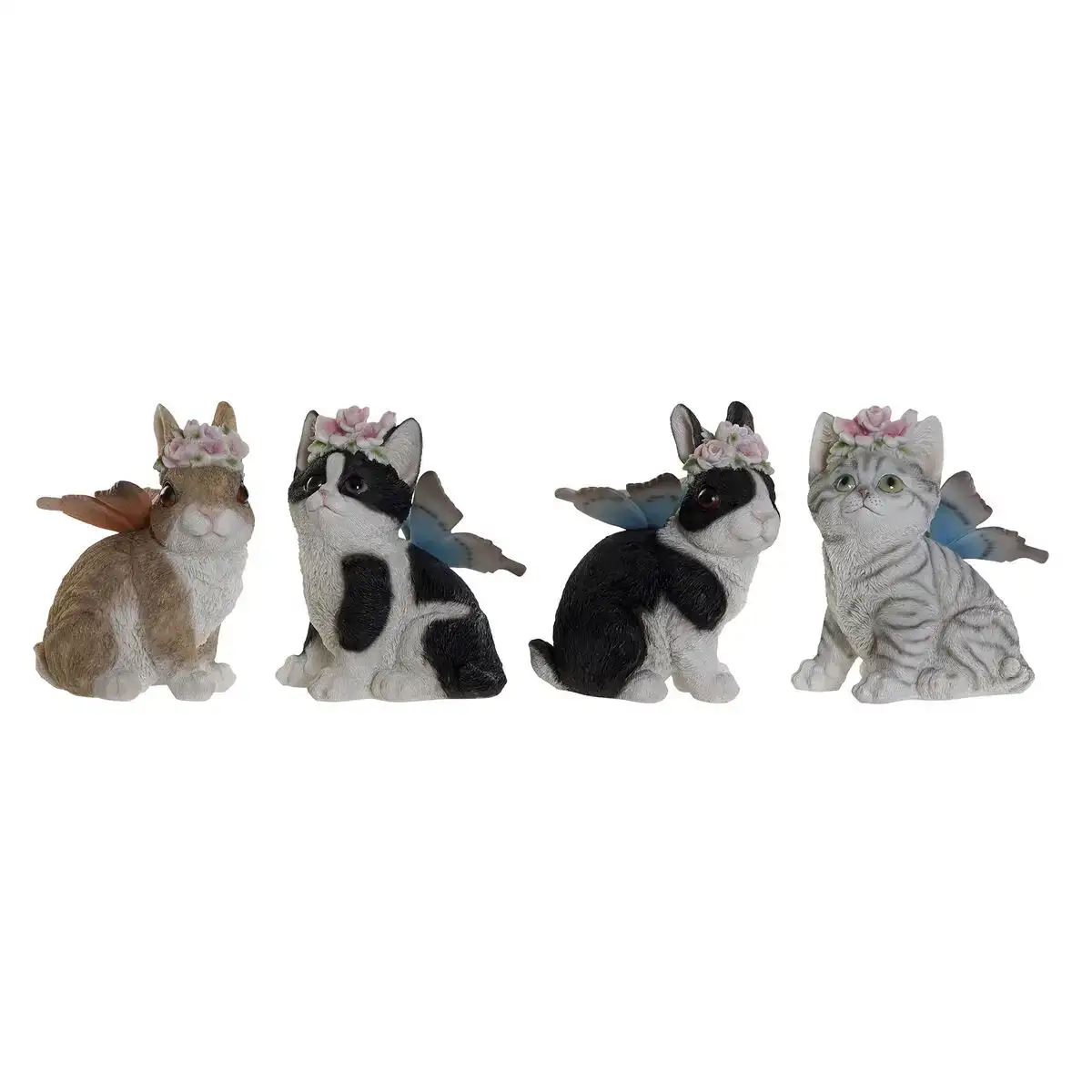 Figurine de corative dkd home decor 11 x 13 x 15 cm animaux 4 unite s_3487. DIAYTAR COTE D'IVOIRE - Votre Source de Trouvailles uniques. Naviguez à travers notre catalogue et trouvez des articles qui vous distinguent et reflètent votre unicité.