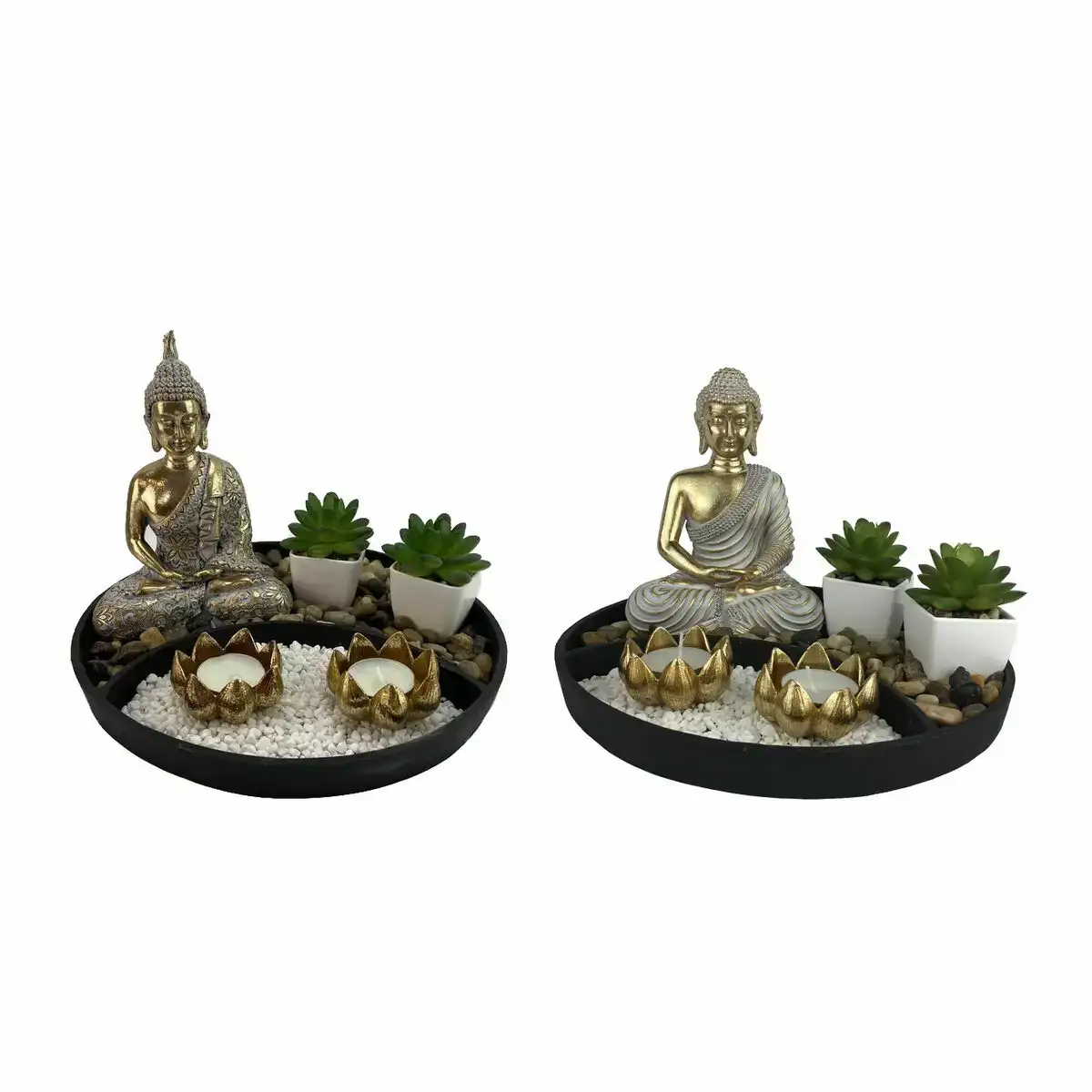 Figurine de corative dkd home decor 26 x 26 x 18 cm jardin oriental 2 unite s_2289. Bienvenue chez DIAYTAR COTE D'IVOIRE - Où le Shopping Rime avec Diversité. Plongez dans notre univers de produits et découvrez des trésors qui représentent la richesse culturelle du Côte d'Ivoire.