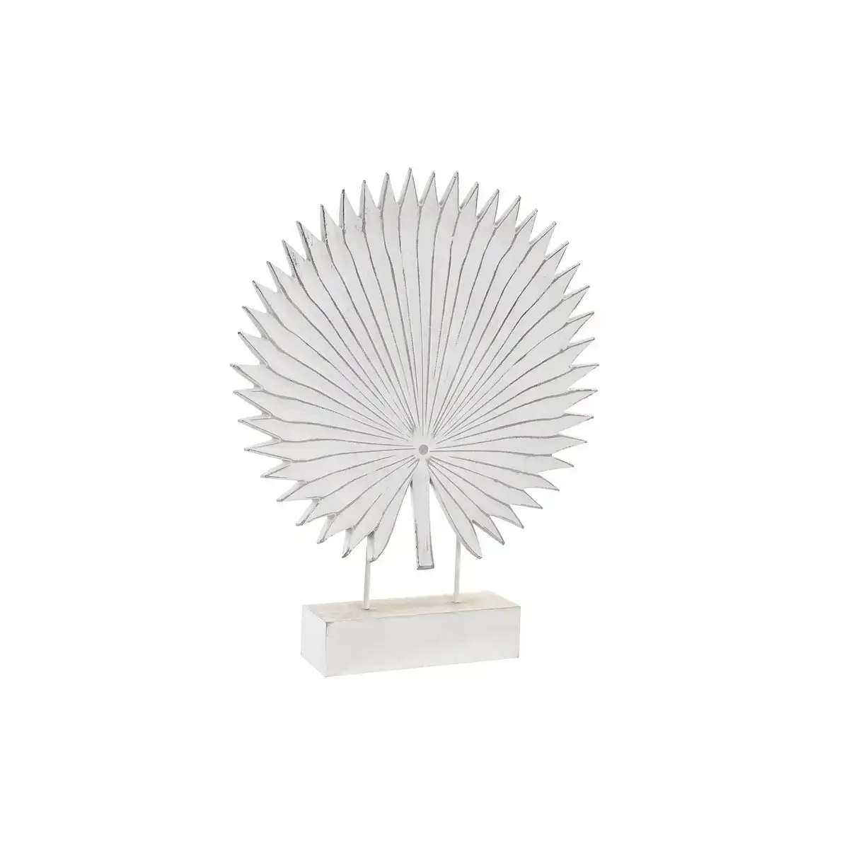 Figurine de corative dkd home decor 36 x 7 x 46 cm feuille tropicale blanche d une plante_1739. Entrez dans l'Univers de DIAYTAR COTE D'IVOIRE - Où Chaque Produit a une Signification. Explorez notre gamme diversifiée et découvrez des articles qui résonnent avec votre vie.