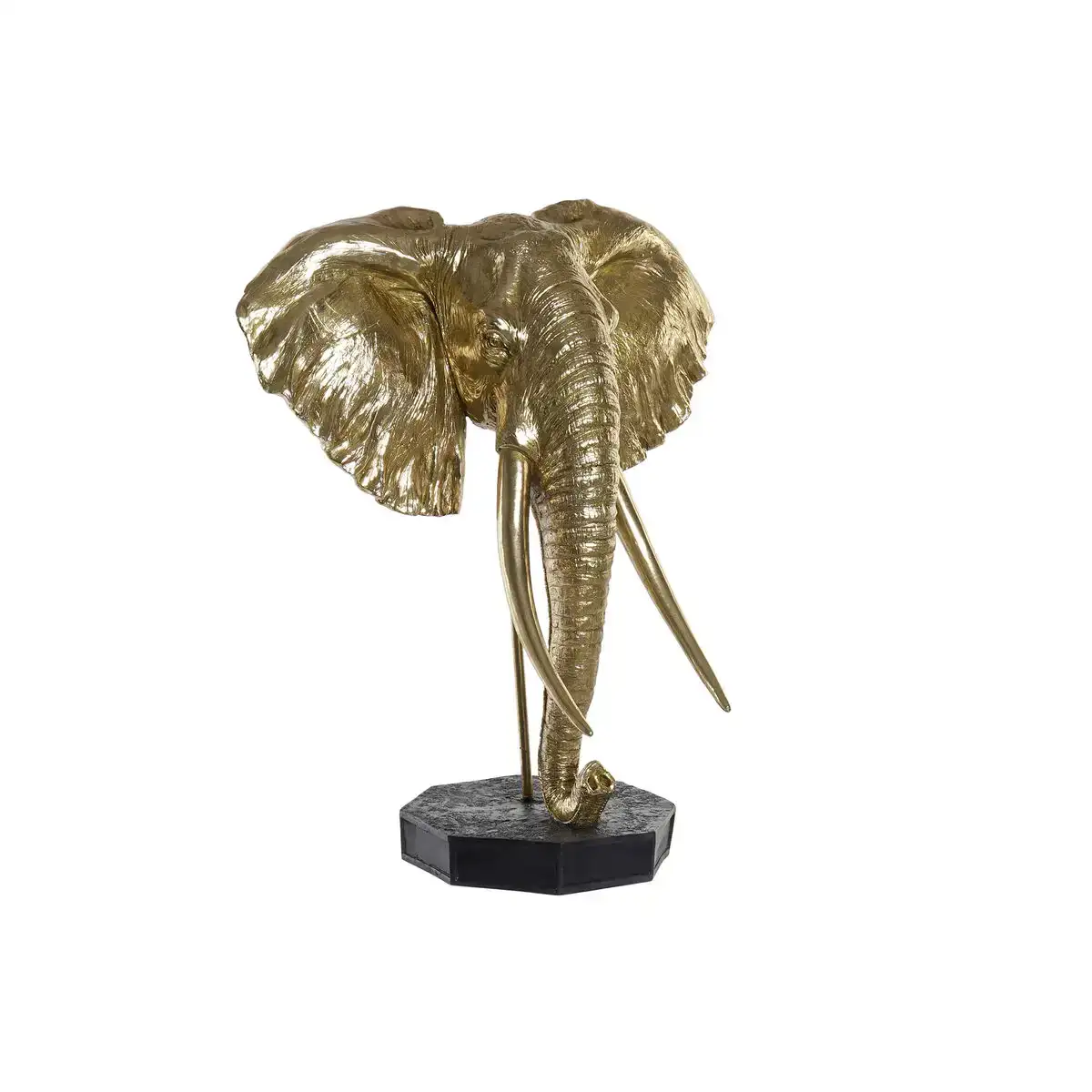 Figurine de corative dkd home decor e le phant noir dore me tal re sine 60 x 36 x 73 cm_6876. DIAYTAR COTE D'IVOIRE - Où Choisir est un Acte de Création. Naviguez à travers notre plateforme et choisissez des produits qui complètent votre histoire personnelle.