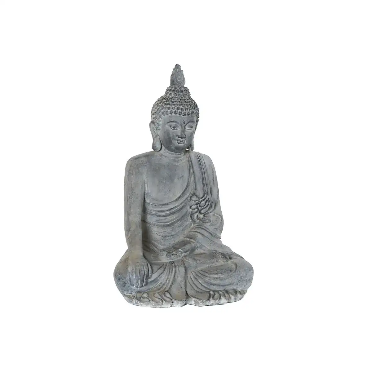 Figurine de corative dkd home decor fiberglass grey buddha 62 5 x 51 7 x 106 cm_6300. DIAYTAR COTE D'IVOIRE - Votre Oasis de Shopping en Ligne. Explorez notre boutique et découvrez des produits qui ajoutent une touche de magie à votre quotidien.