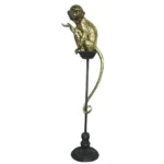 Figurine de corative dkd home decor singe colonial en re sine me tal dore 32 x 21 x 105 cm_6532. Bienvenue sur DIAYTAR COTE D'IVOIRE - Où Chaque Article a son Histoire. Découvrez notre sélection méticuleuse de produits qui racontent l'authenticité et la beauté du Côte d'Ivoire.