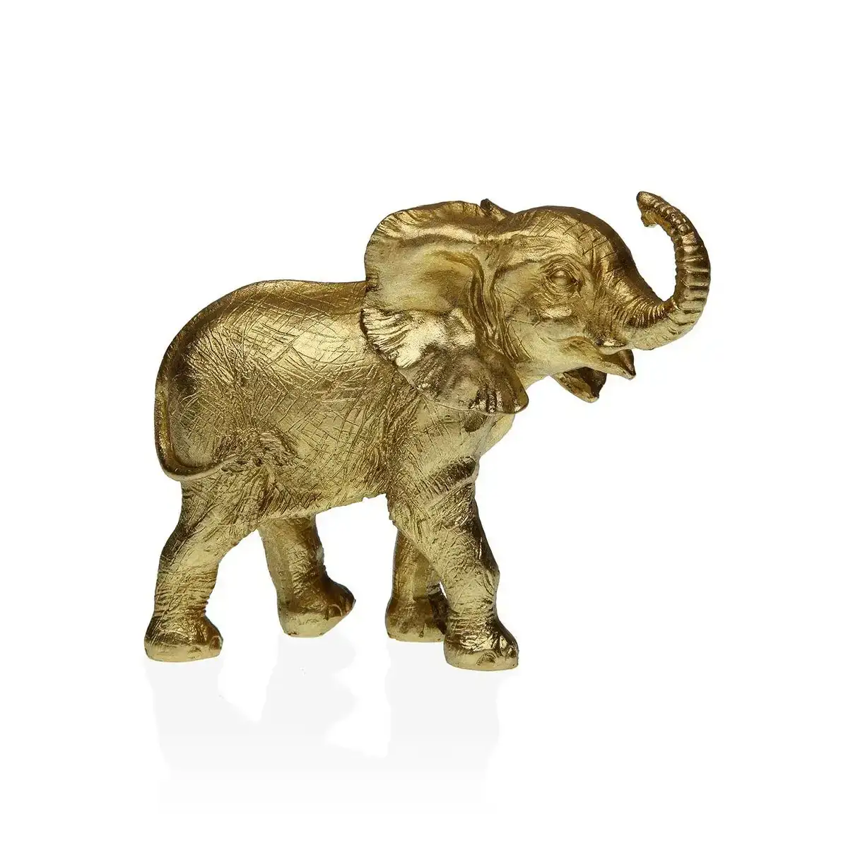 Figurine de corative versa e le phant dore 14 x 12 x 9 cm re sine_1863. DIAYTAR COTE D'IVOIRE - Où Chaque Détail Fait la Différence. Parcourez notre sélection soignée et choisissez des articles qui rehaussent votre quotidien, du fonctionnel à l'esthétique.