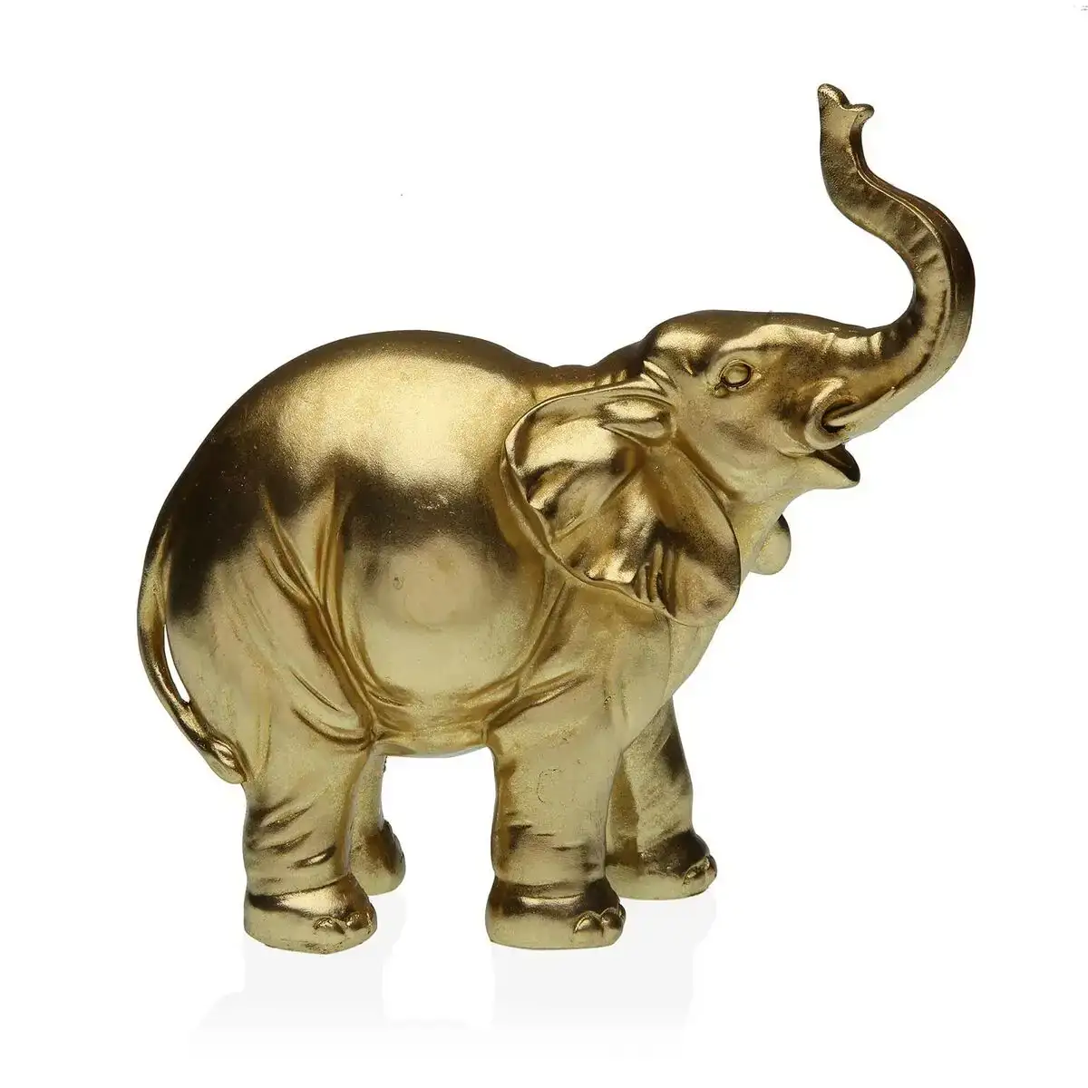 Figurine de corative versa e le phant dore 19 5 x 19 5 x 8 5 cm re sine_3711. DIAYTAR COTE D'IVOIRE - Où Choisir Devient une Découverte. Explorez notre boutique en ligne et trouvez des articles qui vous surprennent et vous ravissent à chaque clic.