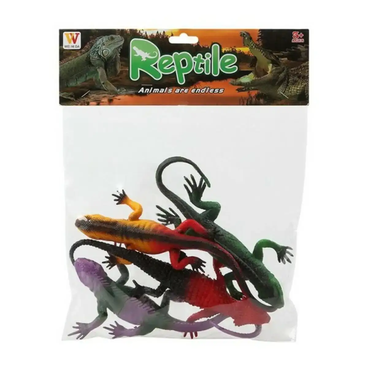 Figurines animales reptile 4 uds_7628. DIAYTAR COTE D'IVOIRE - Là où la Beauté Rencontre la Fonctionnalité. Parcourez notre sélection pour trouver des produits qui allient esthétique et praticité, pour un quotidien sublimé.