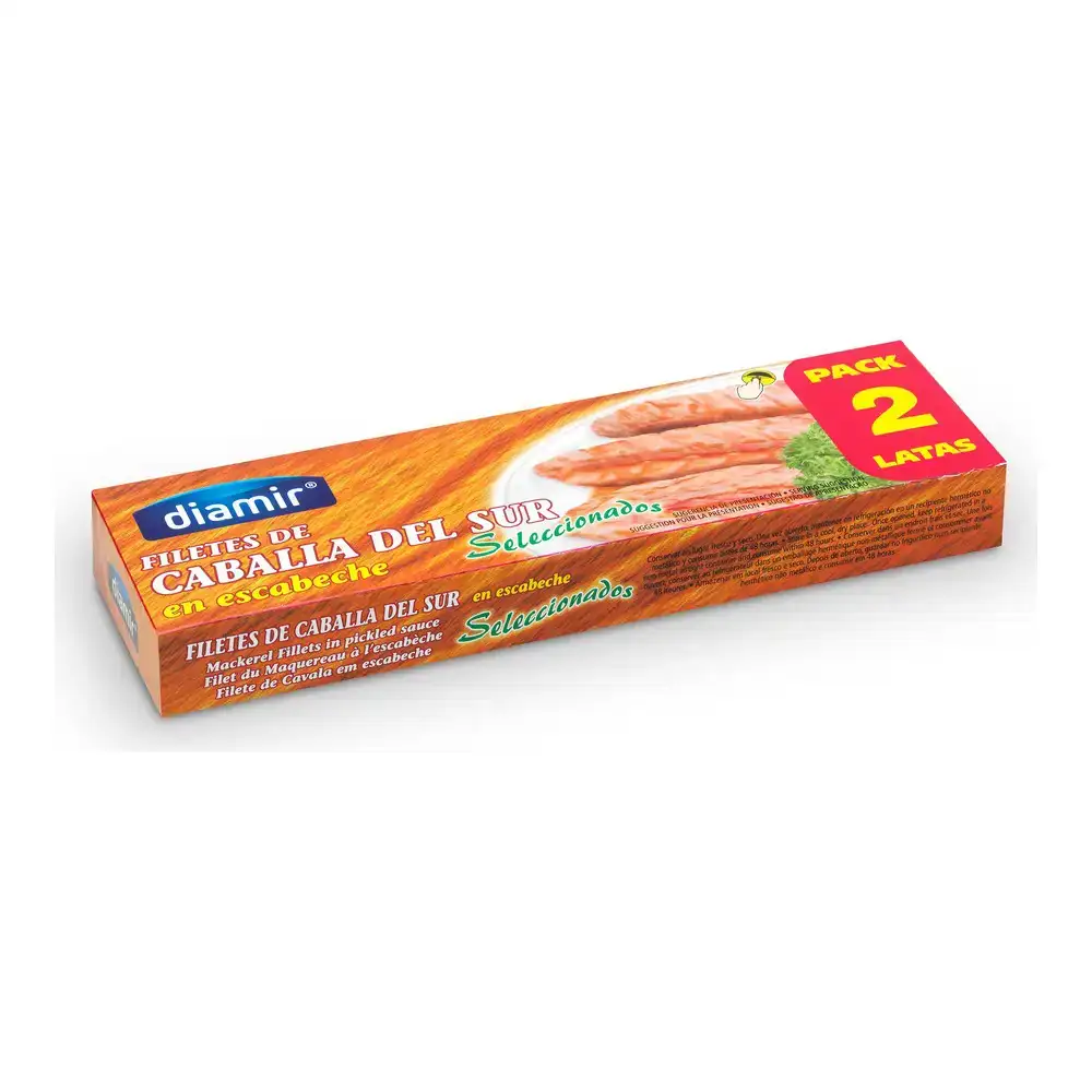 Filets de maquereau sauce diamir escabeche 2 x 90 g_4187. Bienvenue chez DIAYTAR COTE D'IVOIRE - Votre Plateforme Shopping pour Tous. Découvrez un large éventail de produits qui célèbrent la diversité et la beauté du Côte d'Ivoire.
