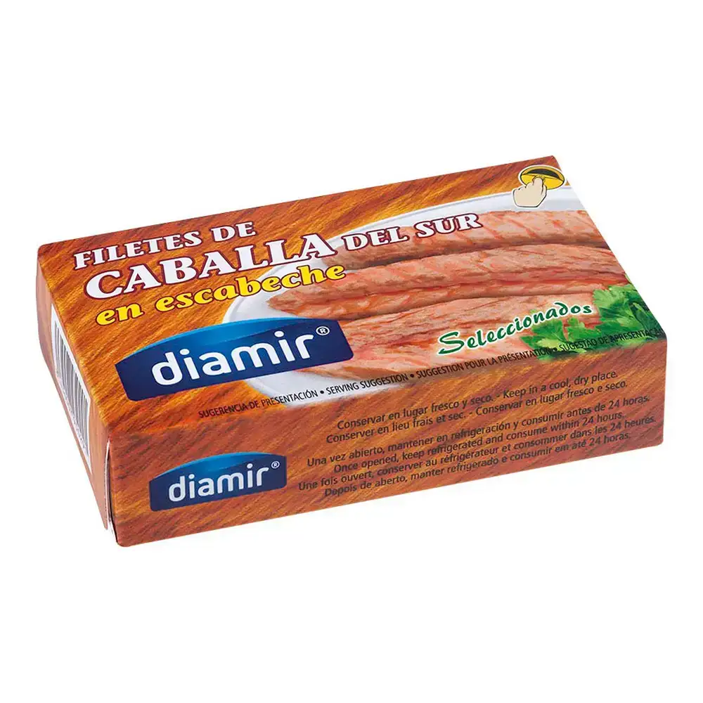 Filets de maquereau sauce diamir escabeche 90 g_8058. Entrez dans l'Univers de DIAYTAR COTE D'IVOIRE - Où Chaque Produit est une Découverte. Explorez notre gamme variée et trouvez des articles qui vous surprennent et vous inspirent.