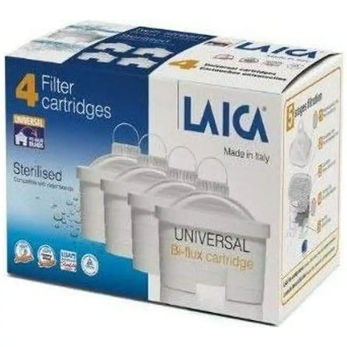 Filtre pour carafe filtrante laica f4m2b28t150 pack 4 unite s_5856. DIAYTAR COTE D'IVOIRE - Là où la Qualité se Marque d'une Touche Côte d'Ivoireaise. Naviguez à travers notre boutique en ligne et choisissez des produits qui allient excellence et tradition.