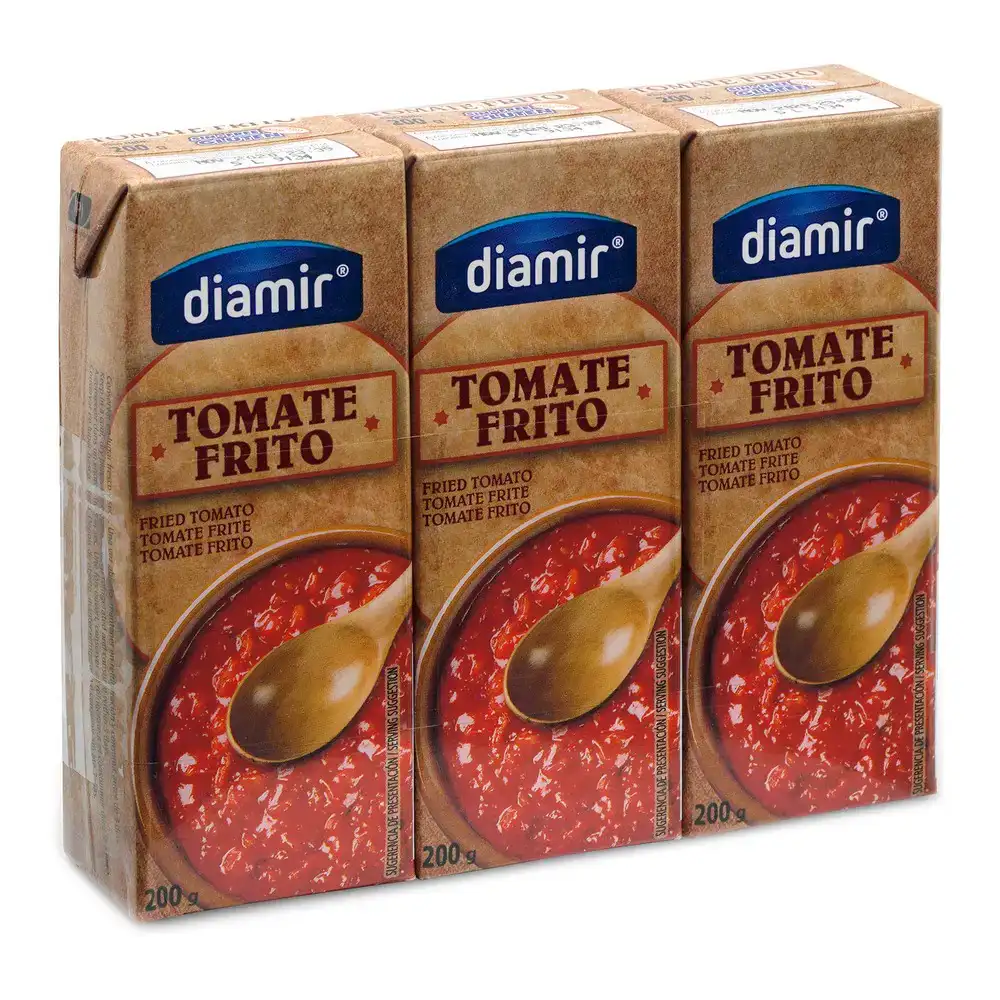 Fried tomato diamir 3 x 200 g_4890. Bienvenue sur DIAYTAR COTE D'IVOIRE - Où Chaque Article a son Histoire. Découvrez notre sélection méticuleuse de produits qui racontent l'authenticité et la beauté du Côte d'Ivoire.