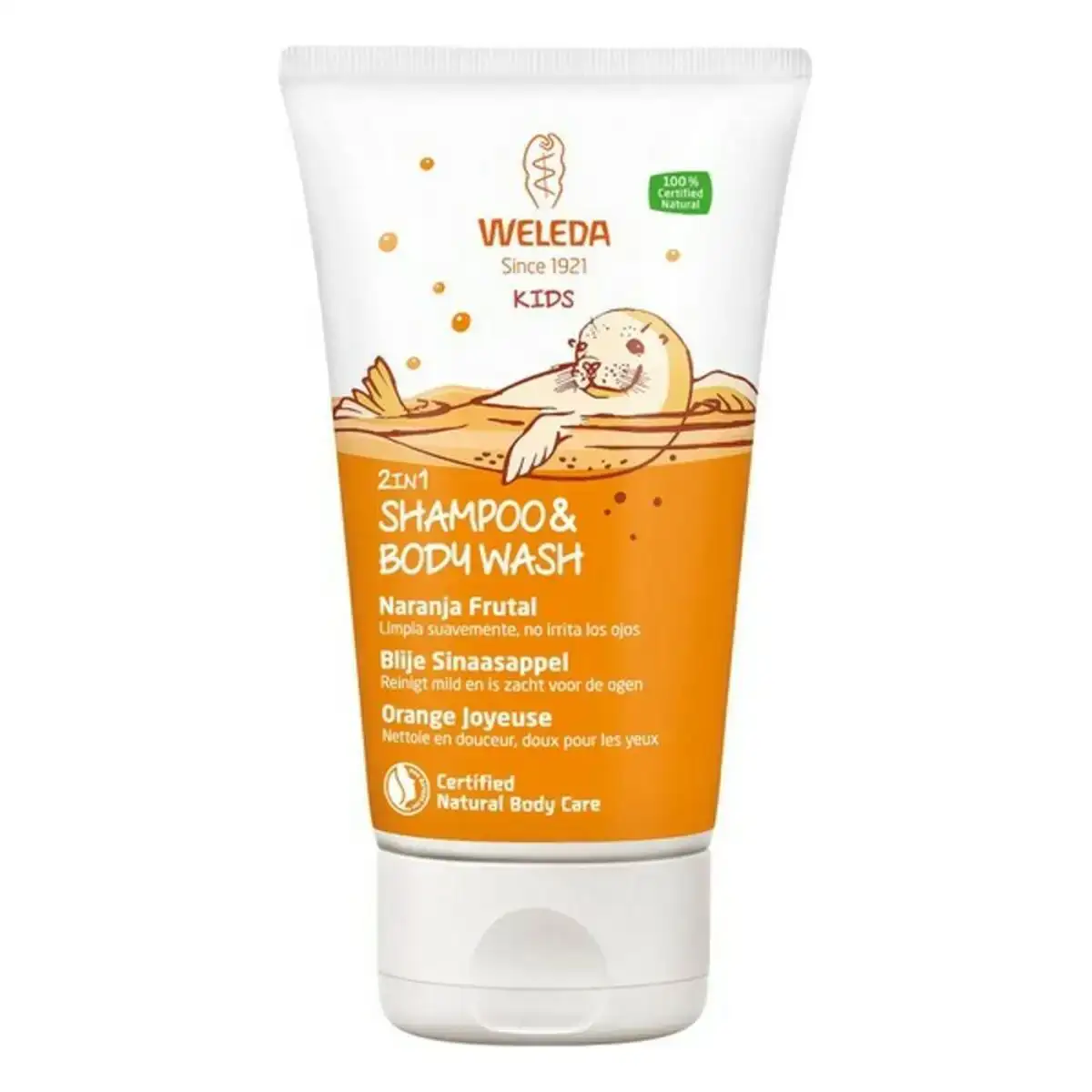 Gel et shampoing enfants 2 en 1 weleda orange 150 ml_6553. DIAYTAR COTE D'IVOIRE - L'Artisanat à Portée de Clic. Découvrez notre boutique en ligne pour trouver des produits uniques qui célèbrent la créativité et l'artisanat sénégalais.