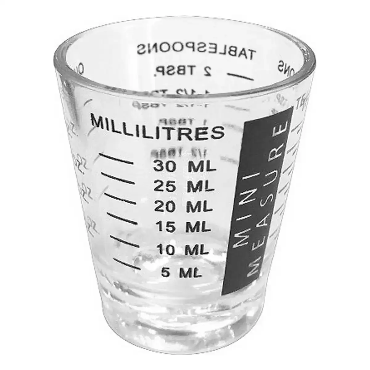 Gobelet doseur 30 ml_2901. DIAYTAR COTE D'IVOIRE - Où la Mode et le Confort se Rencontrent. Plongez dans notre univers de produits et trouvez des articles qui vous habillent avec style et aisance.