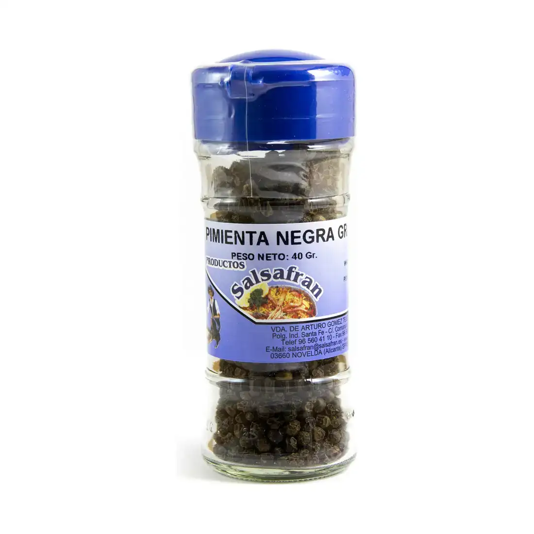 Grains de salsafran au poivre noir 40 g_8011. Bienvenue chez DIAYTAR COTE D'IVOIRE - Où Chaque Produit a son Âme. Découvrez notre gamme et choisissez des articles qui résonnent avec votre personnalité et vos valeurs.