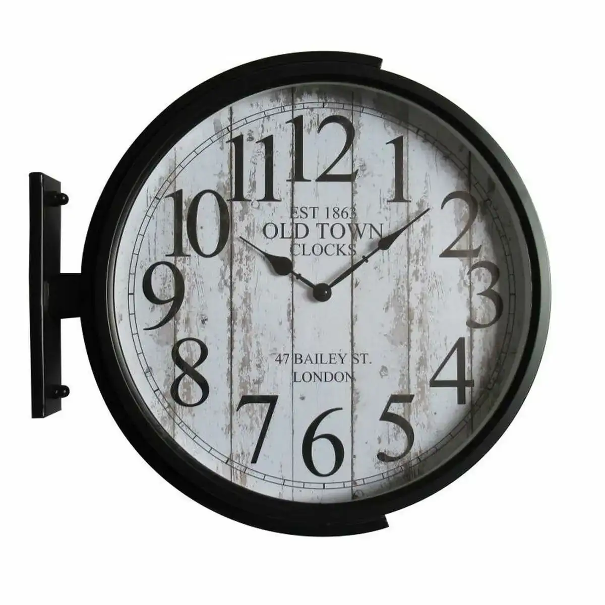 Horloge murale dkd home decor cristal noir fer dore loft 1 45 x 6 x 45 cm_1005. Entrez dans le Monde de DIAYTAR COTE D'IVOIRE - Où Chaque Article Raconte une Histoire Unique. Explorez notre boutique en ligne pour dénicher des trésors qui incarnent l'âme du Côte d'Ivoire.