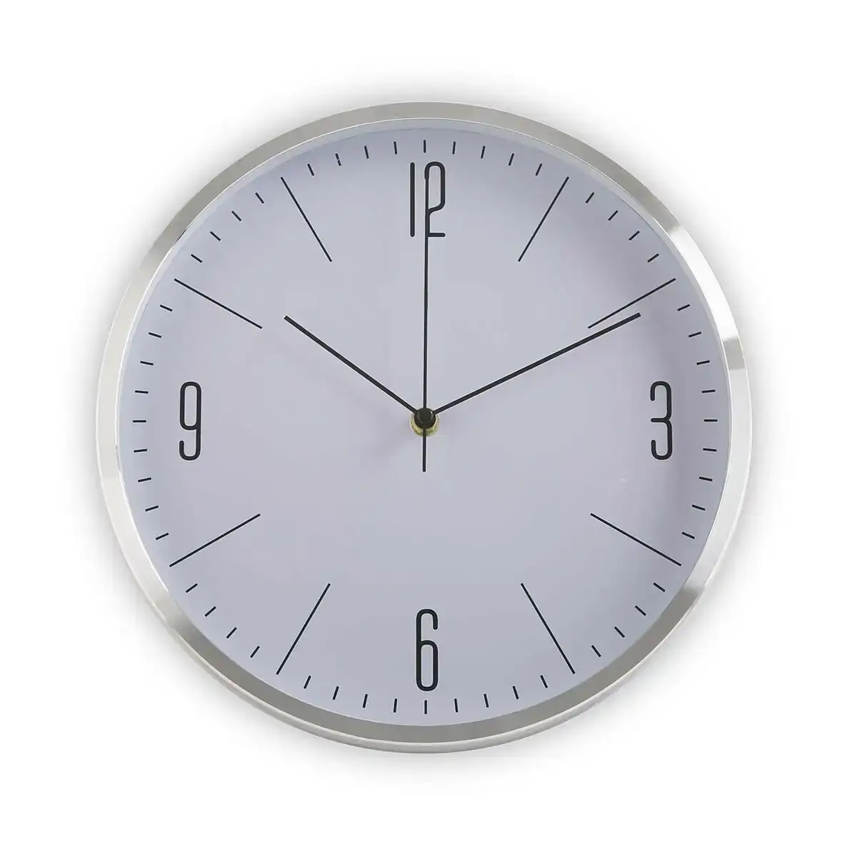 Horloge murale versa aluminium 4 3 x 30 x 30 cm_8121. Bienvenue sur DIAYTAR COTE D'IVOIRE - Où l'Authenticité Rencontre le Confort. Plongez dans notre univers de produits qui allient tradition et commodité pour répondre à vos besoins.
