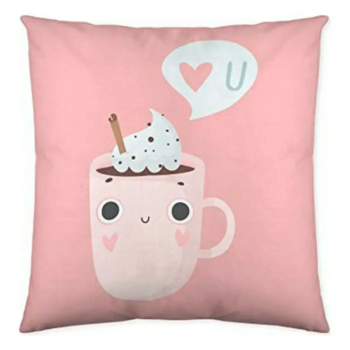 Housse de coussin costura funny cups 50 x 50 cm_1202. DIAYTAR COTE D'IVOIRE - L'Art de Choisir, l'Art de S'émerveiller. Explorez notre boutique en ligne et choisissez des articles qui éveillent votre sens de l'émerveillement.