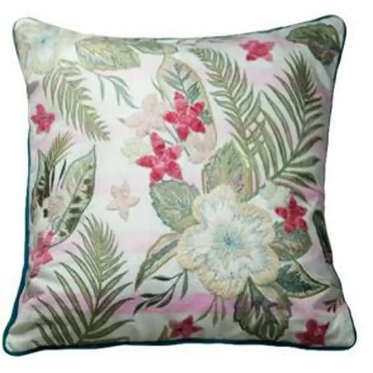 Housse de coussin dkd home decor 60 x 1 x 40 cm rose vert tropical_5045. Entrez dans l'Univers de DIAYTAR COTE D'IVOIRE - Où l'Élégance Rencontre la Tradition. Explorez notre gamme variée et trouvez des articles qui ajoutent une touche de sophistication à votre vie.