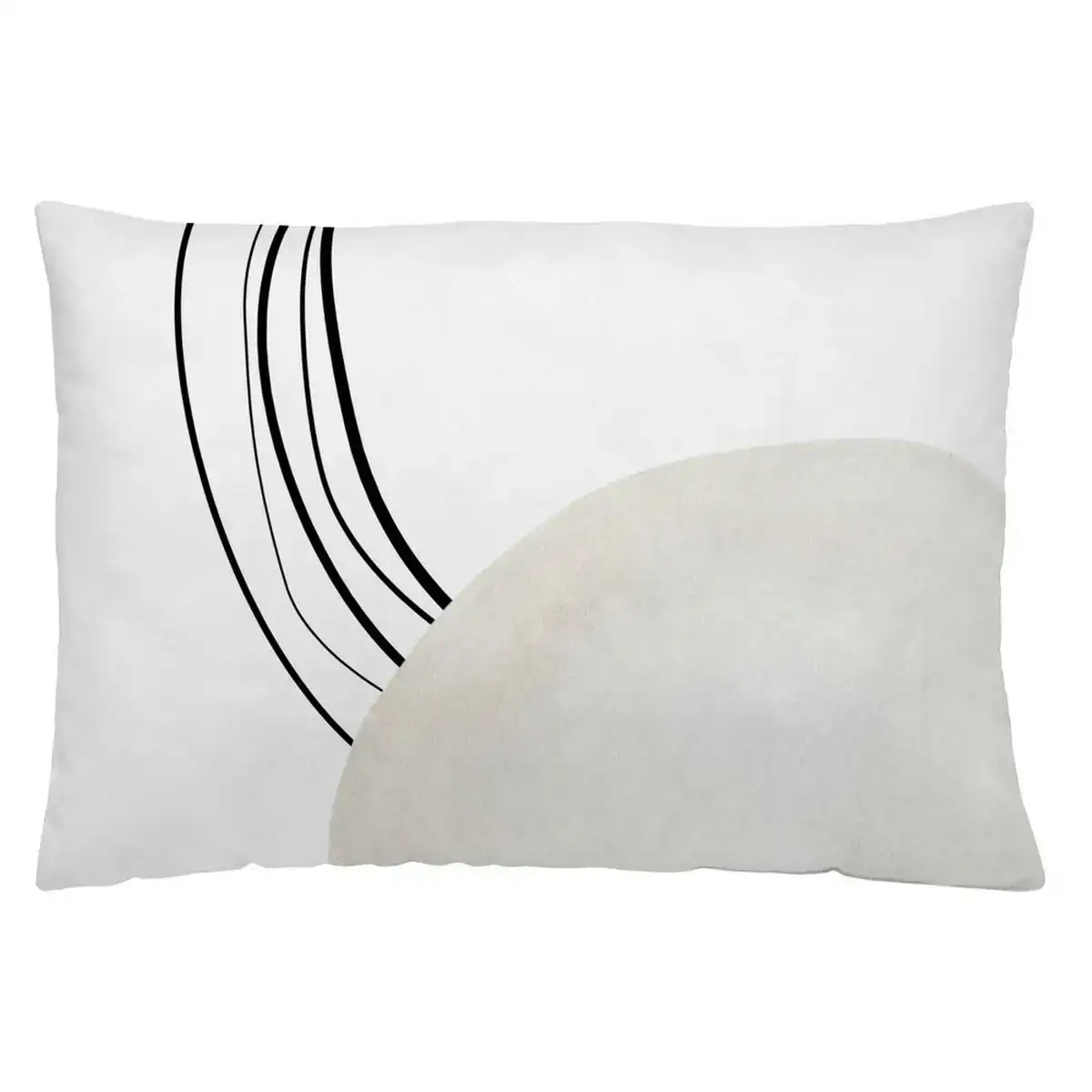 Housse de coussin naturals pebble 50 x 30 cm_1803. DIAYTAR COTE D'IVOIRE - Où Choisir Devient une Expression de Soi. Découvrez notre boutique en ligne et trouvez des articles qui révèlent votre personnalité et votre style.