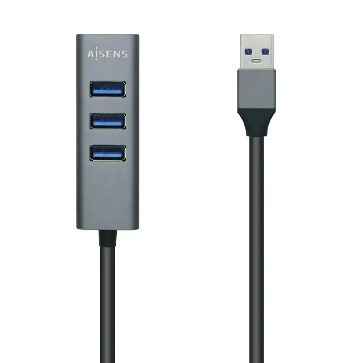 Hub usb aisens a106 0507 gris aluminium_2870. Bienvenue chez DIAYTAR COTE D'IVOIRE - Là où les Désirs Prendent Vie. Explorez notre boutique en ligne et laissez-vous séduire par des articles qui font écho à vos aspirations et à votre style unique.