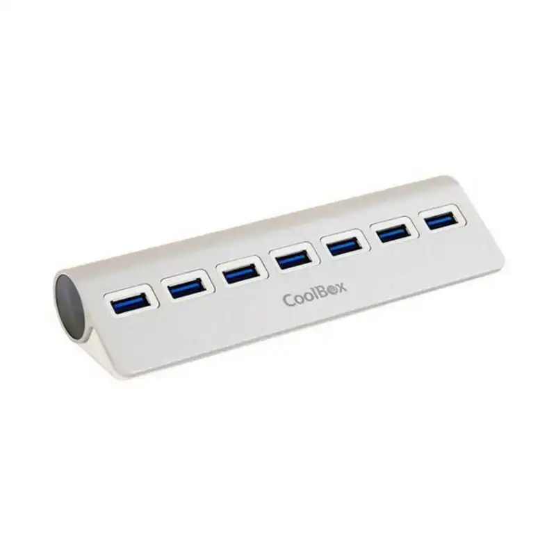 Hub usb coolbox coo hu7alu3 aluminium 7 ports_1718. DIAYTAR COTE D'IVOIRE - Où le Shopping est un Plaisir Engagé. Parcourez notre catalogue et choisissez des produits qui respectent vos valeurs et vos attentes.