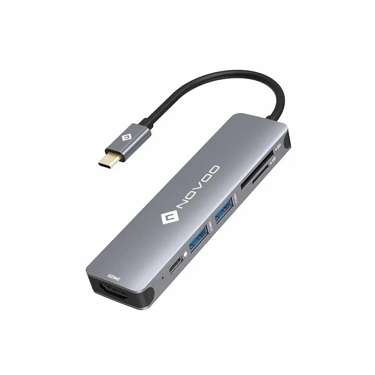 Hub usb novoo nvhubsg2u6pxl gris reconditionne a_3682. DIAYTAR COTE D'IVOIRE - Où Choisir est un Acte de Création. Naviguez à travers notre plateforme et choisissez des produits qui complètent votre histoire personnelle.