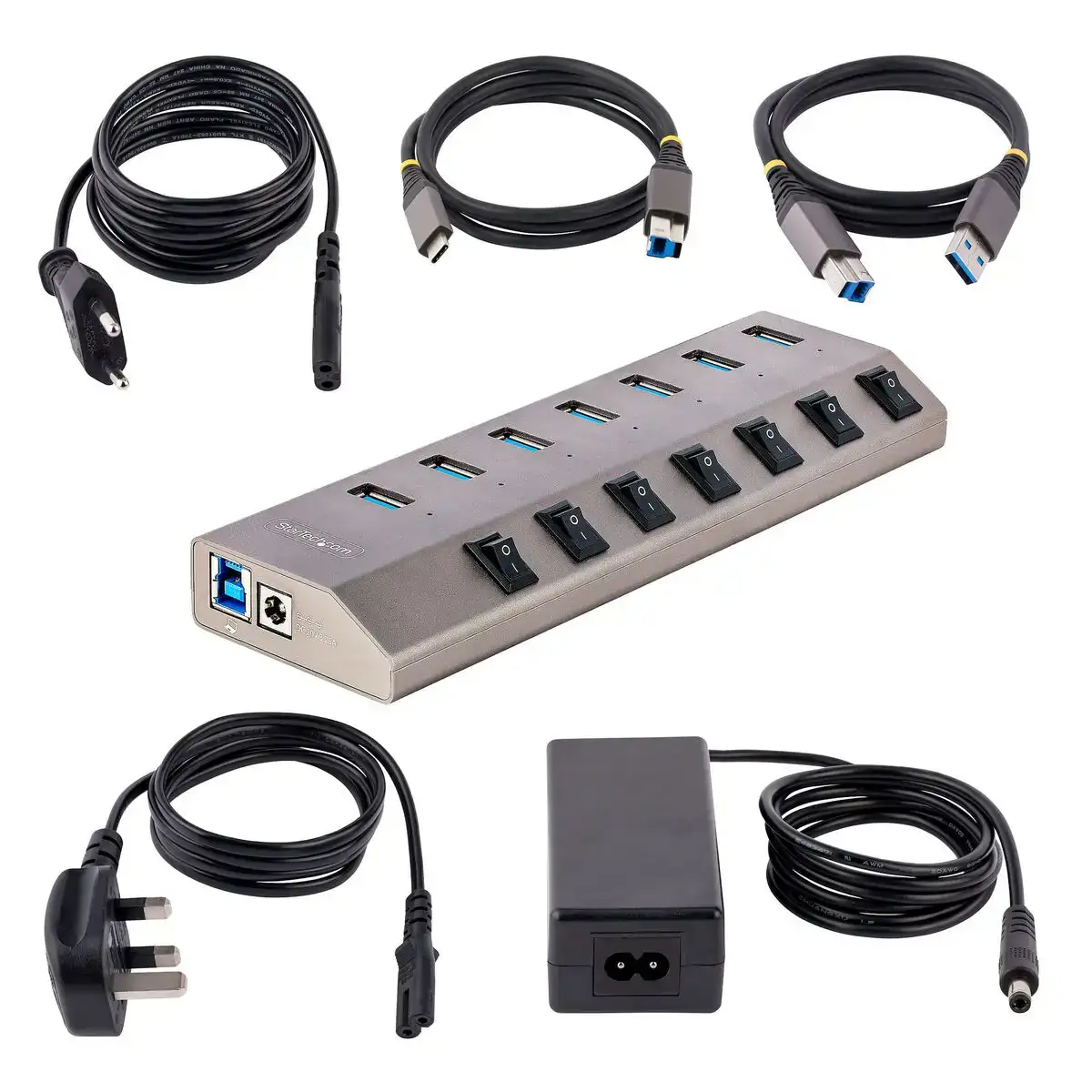 Hub usb startech 5g7aibs usb hub eu_5908. DIAYTAR COTE D'IVOIRE - Votre Passage vers l'Élégance Accessible. Parcourez notre boutique en ligne pour trouver des produits qui vous permettent d'allier style et économies.