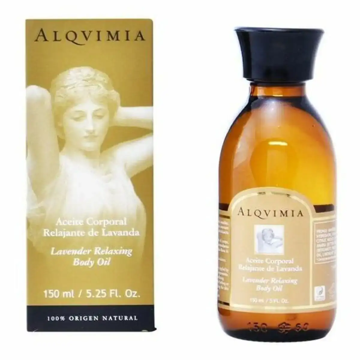 Huile corporelle relaxante huile de lavande alqvimia 150 ml_4592. DIAYTAR COTE D'IVOIRE - L'Art de Vivre le Shopping Éthique. Parcourez notre gamme et choisissez des produits qui reflètent notre engagement envers des pratiques durables.