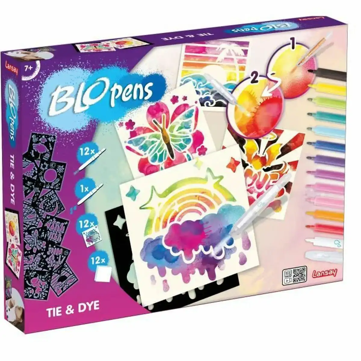 Images a colorier dans lansay blopens tie dye_3096. DIAYTAR COTE D'IVOIRE - Là où Chaque Produit Évoque une Émotion. Parcourez notre catalogue et choisissez des articles qui vous touchent et qui enrichissent votre expérience.