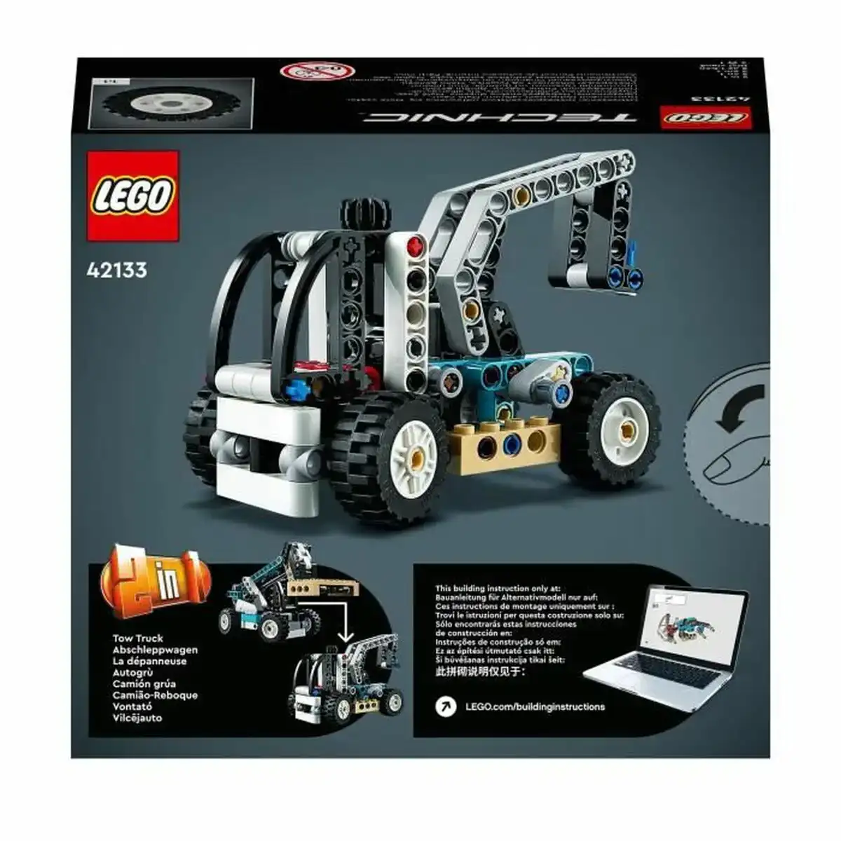 Jeu de construction lego 42133 technic le chariot e le vateur le remorquage_6369. Entrez dans l'Univers de DIAYTAR COTE D'IVOIRE - Où le Shopping Devient une Découverte. Explorez nos rayons et dénichez des trésors qui illuminent votre quotidien.