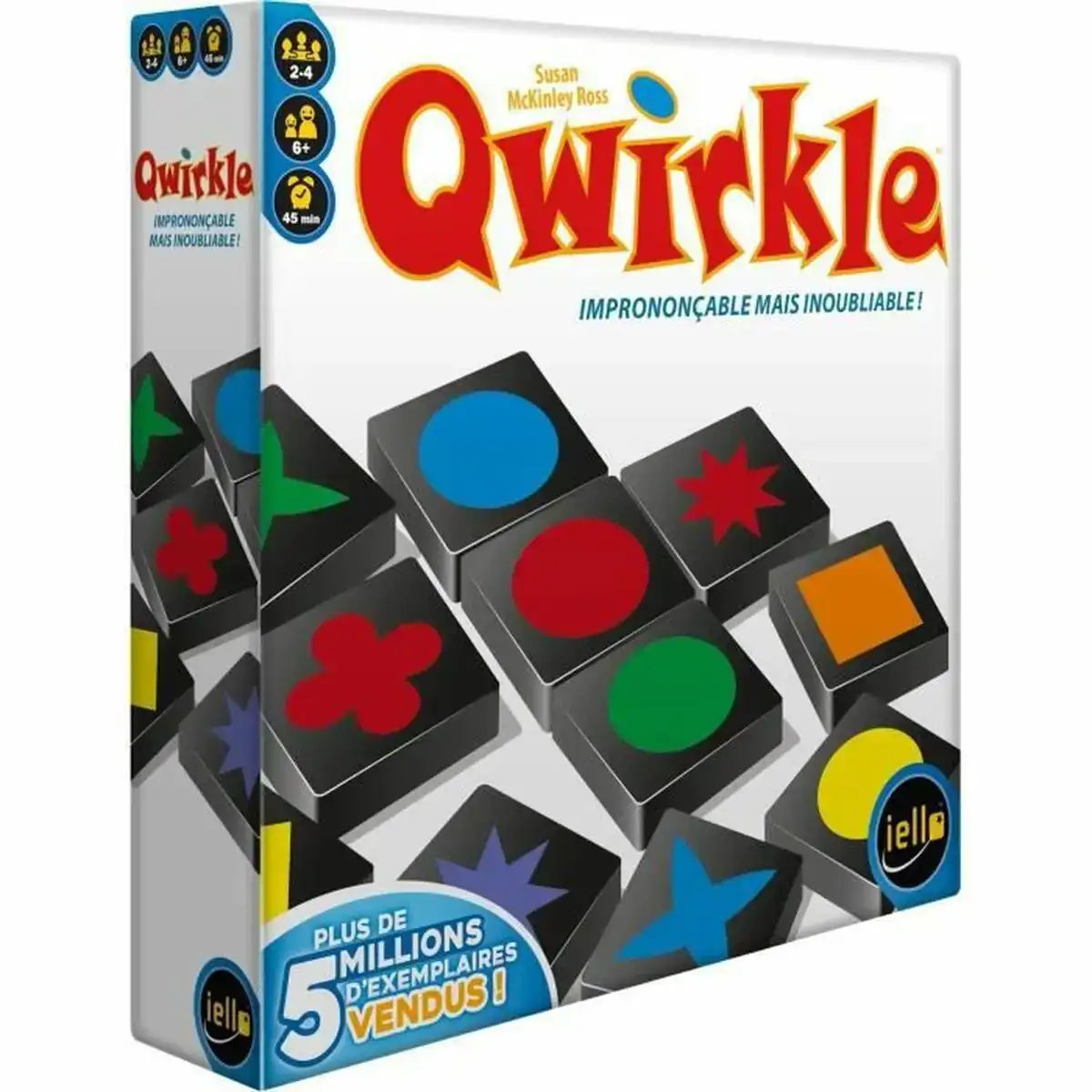 Jeu de socie te iello qwirkle fr_7768. Bienvenue sur DIAYTAR COTE D'IVOIRE - Là où le Shopping Devient une Aventure. Explorez notre catalogue et dénichez des trésors qui élargiront votre horizon shopping.