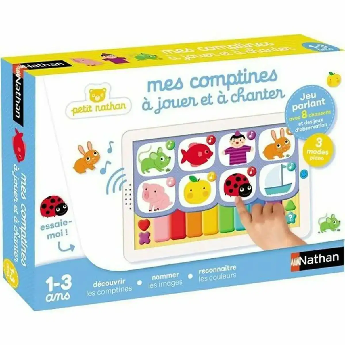 Jeu de socie te nathan my rhymes to play and sing fr multicolore_6800. Plongez dans l'Expérience DIAYTAR COTE D'IVOIRE - Où Chaque Produit a une Histoire. Explorez notre boutique en ligne pour trouver des articles qui incarnent la passion et la créativité du Côte d'Ivoire.