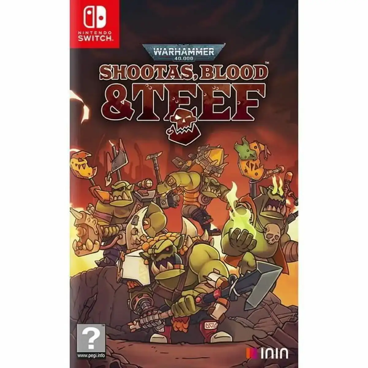 Jeu vide o pour switch just for games wharhammer shootas blood teef_2806. DIAYTAR COTE D'IVOIRE - L'Art de Choisir, l'Art de S'émerveiller. Explorez notre boutique en ligne et choisissez des articles qui éveillent votre sens de l'émerveillement.