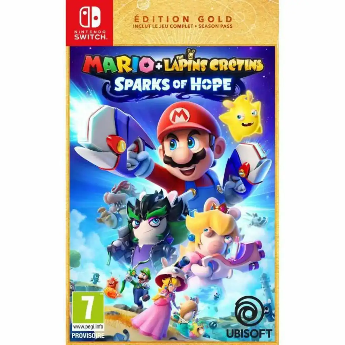 Jeu vide o pour switch ubisoft mario rabbids sparks of hope gold ed_4000. Bienvenue sur DIAYTAR COTE D'IVOIRE - Votre Évasion Shopping Personnalisée. Parcourez notre collection unique et trouvez des articles qui reflètent votre style et votre individualité.