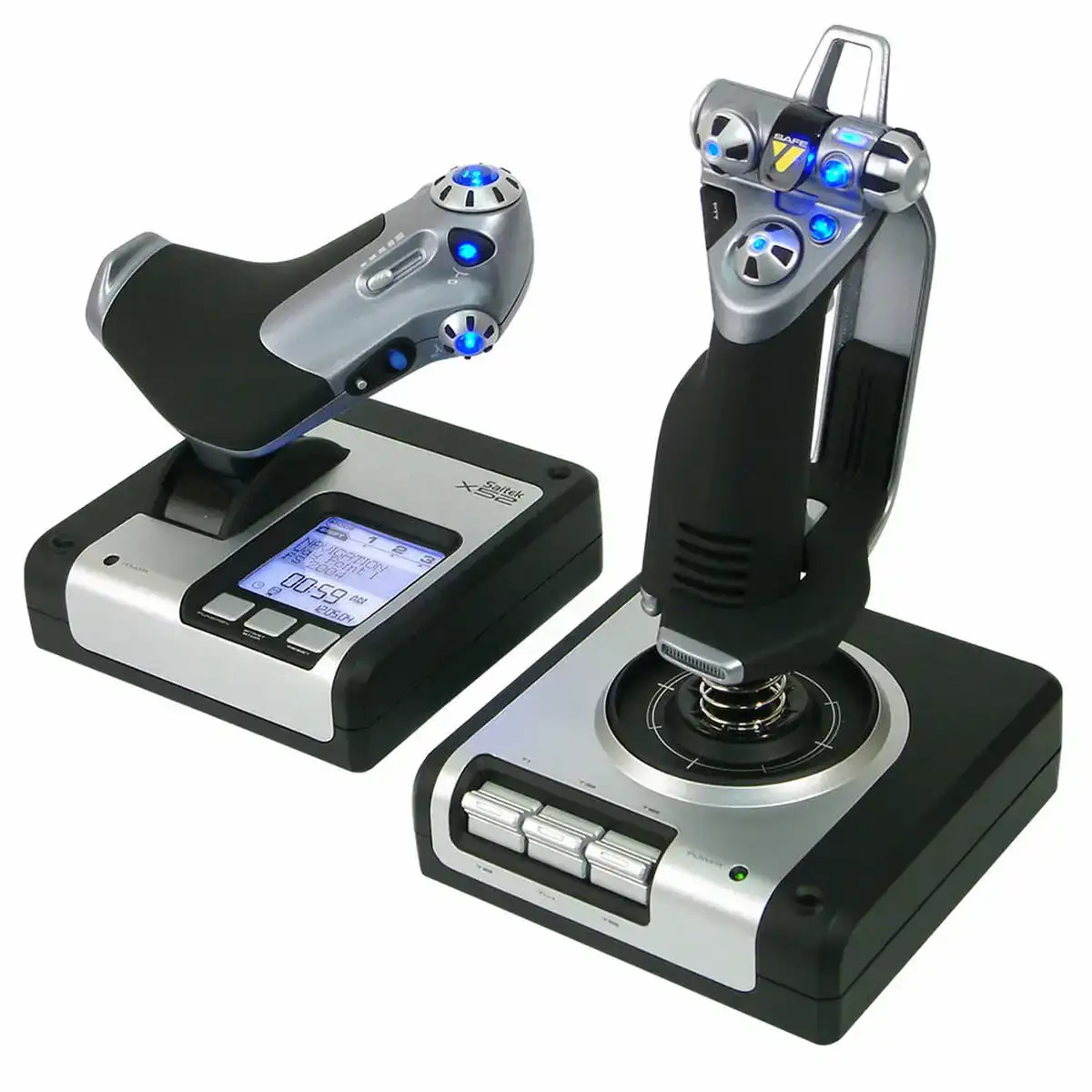 Joystick logitech saitek x52_4825. Bienvenue chez DIAYTAR COTE D'IVOIRE - Où le Shopping Devient un Voyage. Explorez notre plateforme pour dénicher des produits uniques, racontant l'histoire et l'âme du Côte d'Ivoire.
