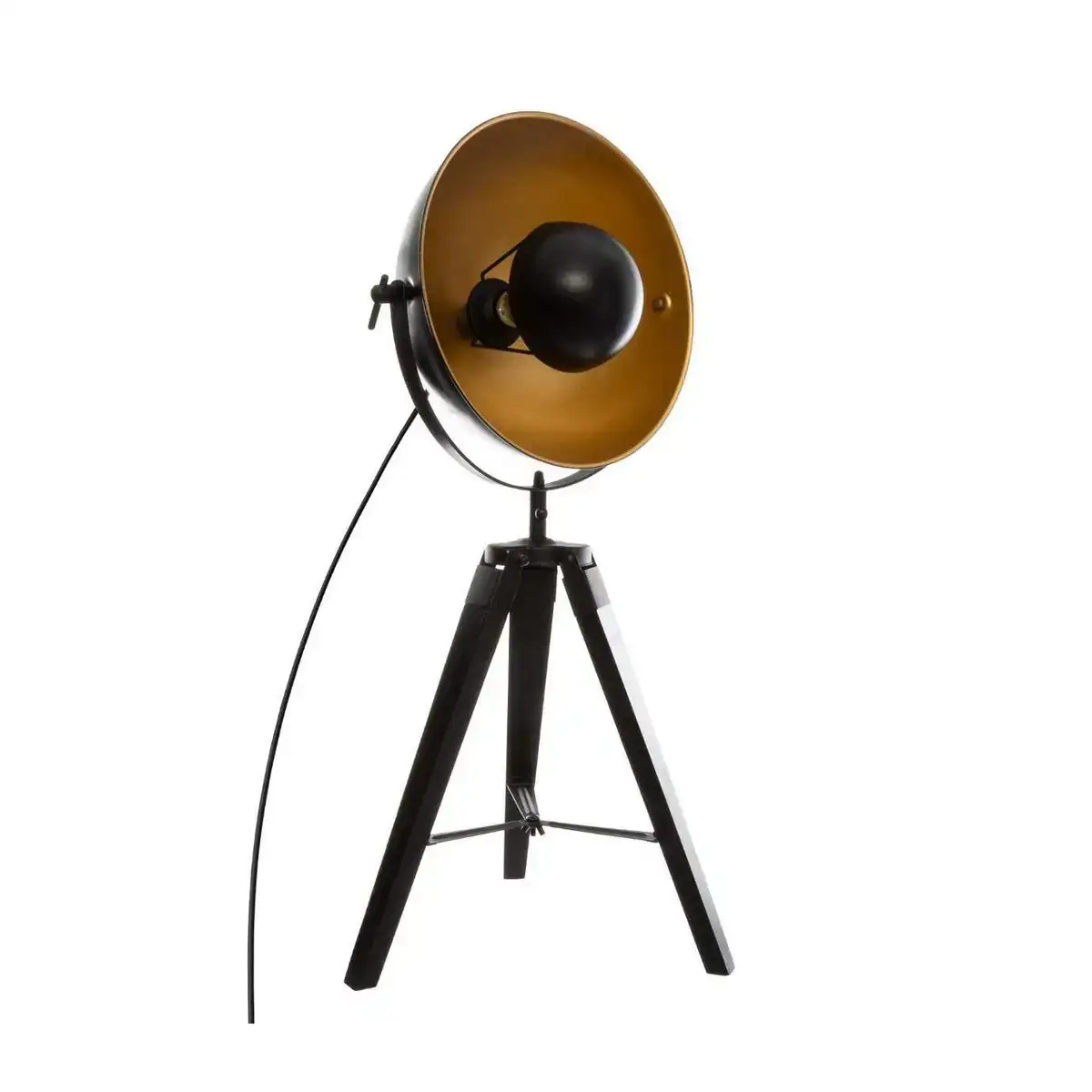 Lampadaire atmosphera loft lahti tre pied noir 30 5 x 29 5 x 70 cm_5416. DIAYTAR COTE D'IVOIRE - Où Choisir est une Célébration de l'Artisanat. Explorez notre boutique en ligne et choisissez des articles qui incarnent l'art et le savoir-faire du Côte d'Ivoire.