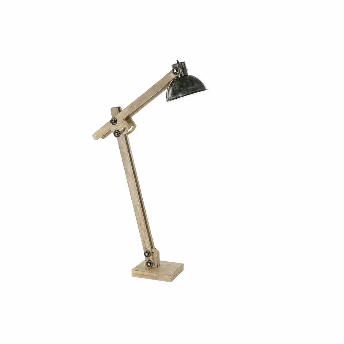 Lampadaire dkd home decor 30 x 87 x 153 cm me tal noir naturel bois fer 220 v 25 w_9828. DIAYTAR COTE D'IVOIRE - Là où Choisir est un Acte d'Amour pour le Côte d'Ivoire. Explorez notre gamme et choisissez des produits qui célèbrent la culture et l'artisanat du pays.