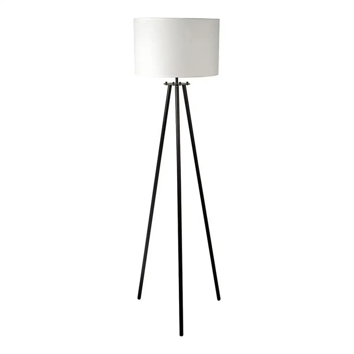Lampadaire edm noir vintage tre pied 60 w 65 x 65 x 159 cm_6410. DIAYTAR COTE D'IVOIRE - L'Art de Choisir, l'Art de Se Distinquer. Naviguez à travers notre catalogue et choisissez des produits qui ajoutent une note d'élégance à votre style unique.