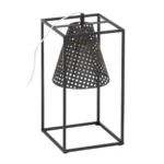 Lampe de bureau 20 x 20 x 42 cm me tal dore noir_8481. DIAYTAR COTE D'IVOIRE - L'Art de Vivre avec Authenticité. Explorez notre gamme de produits artisanaux et découvrez des articles qui apportent une touche unique à votre vie.