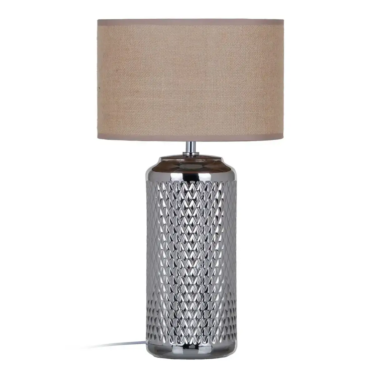 Lampe de bureau 28 x 28 x 50 5 cm ce ramique argent_8310. DIAYTAR COTE D'IVOIRE - Où Votre Shopping Prend Vie. Explorez notre boutique en ligne pour trouver des articles qui vous ressemblent et qui ajoutent de l'éclat à votre quotidien.