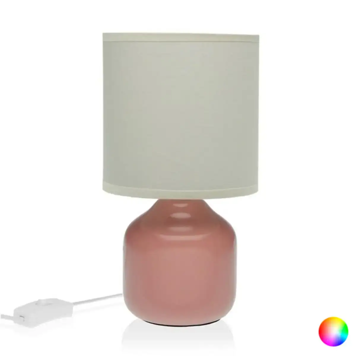 Lampe de bureau basic ce ramique 14 x 26 x 14 cm_9616. DIAYTAR COTE D'IVOIRE - Où Chaque Achat Raconte une Histoire. Parcourez notre boutique en ligne pour trouver des articles qui évoquent le savoir-faire et la tradition du Côte d'Ivoire.