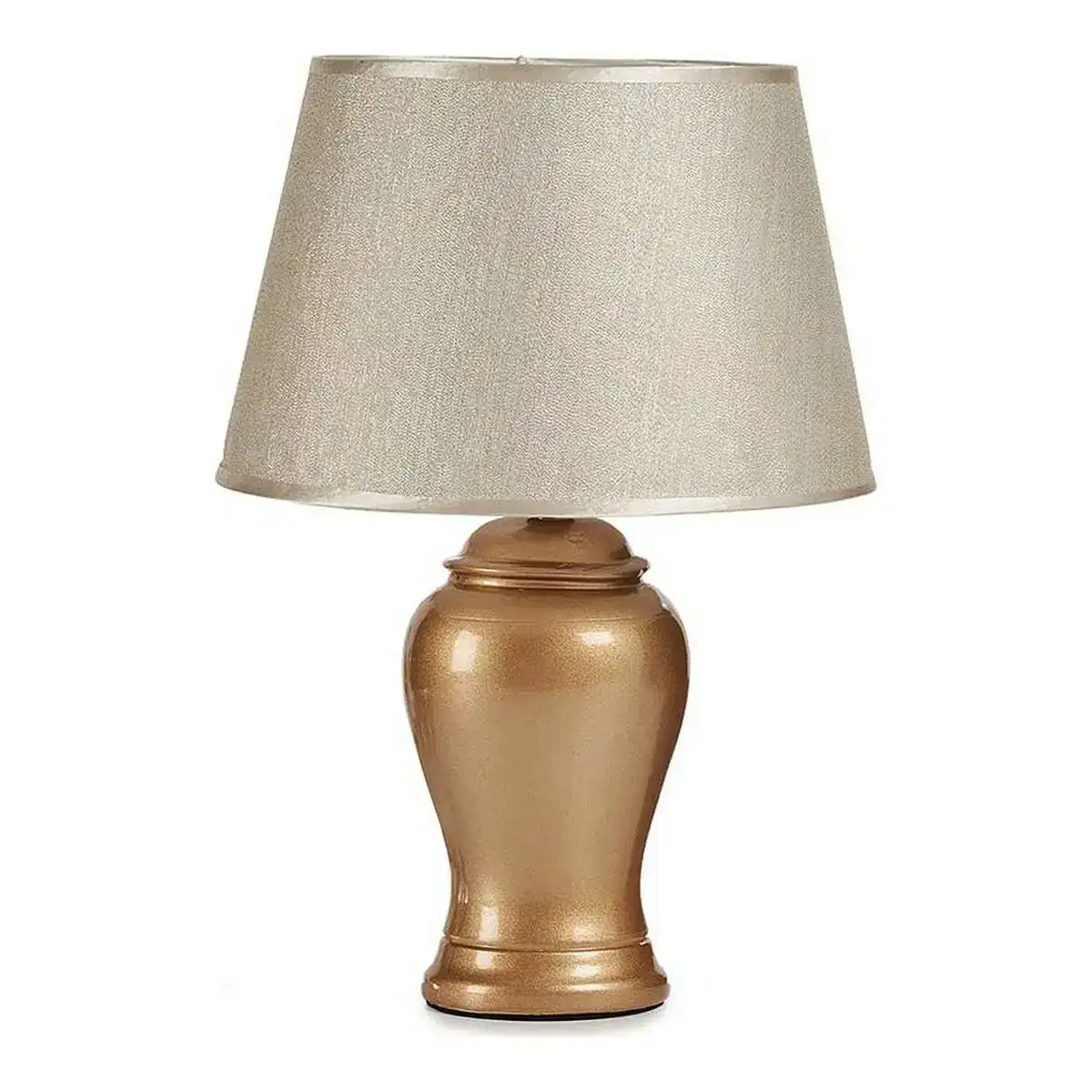 Lampe de bureau ce ramique dore 28 x 39 x 28 cm_5344. DIAYTAR COTE D'IVOIRE - Où le Shopping est un Plaisir Engagé. Parcourez notre catalogue et choisissez des produits qui respectent vos valeurs et vos attentes.
