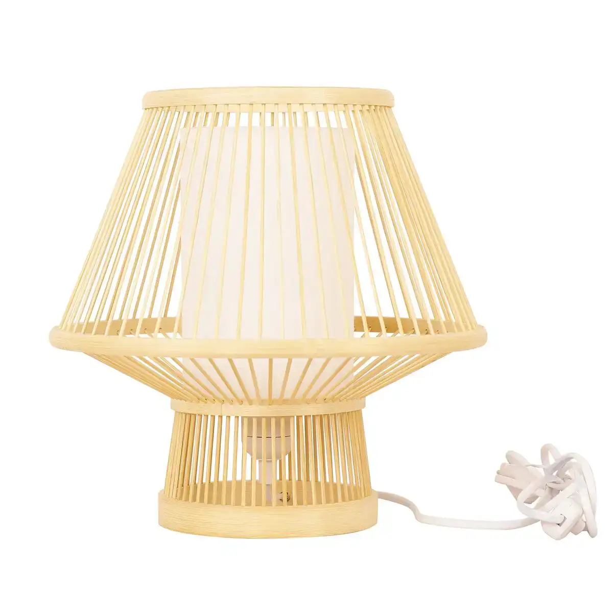 Lampe de bureau dkd home decor 30 x 30 x 30 cm bambou 220 v 50 w_4711. Bienvenue chez DIAYTAR COTE D'IVOIRE - Où Choisir Rime avec Découvrir. Plongez dans notre catalogue et trouvez des produits qui révèlent la diversité et la richesse culturelle du Côte d'Ivoire.