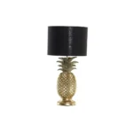 Lampe de bureau dkd home decor ananas noir dore re sine polyester 50 w 24 x 24 x 47 cm_3943. DIAYTAR COTE D'IVOIRE - Votre Destination pour un Shopping Réfléchi. Découvrez notre gamme variée et choisissez des produits qui correspondent à vos valeurs et à votre style de vie.
